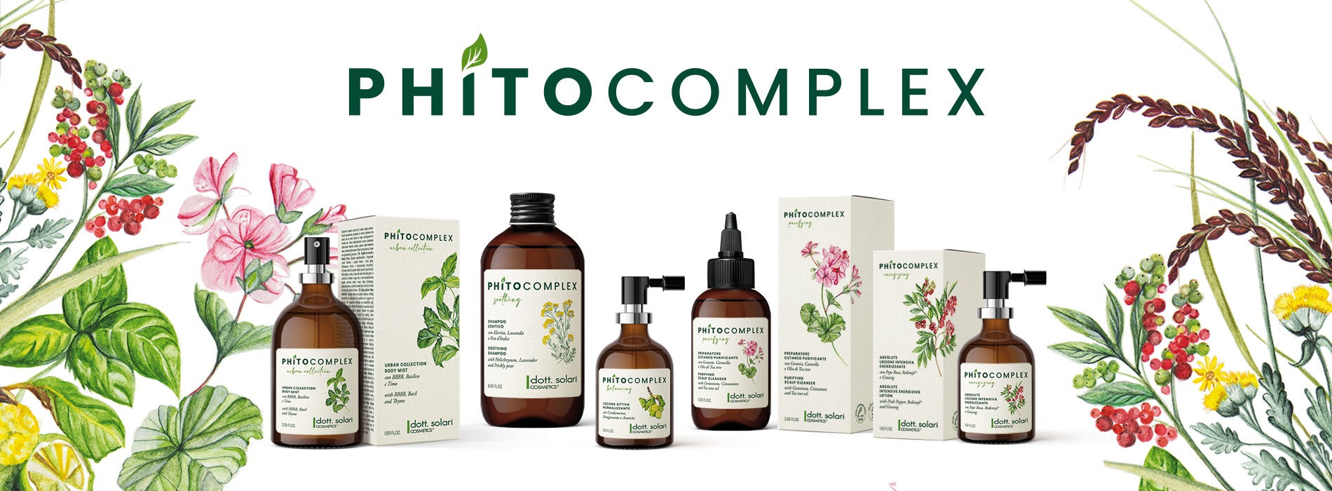 PHITOCOMPLEX — фитокосметика для здоровья кожи головы
