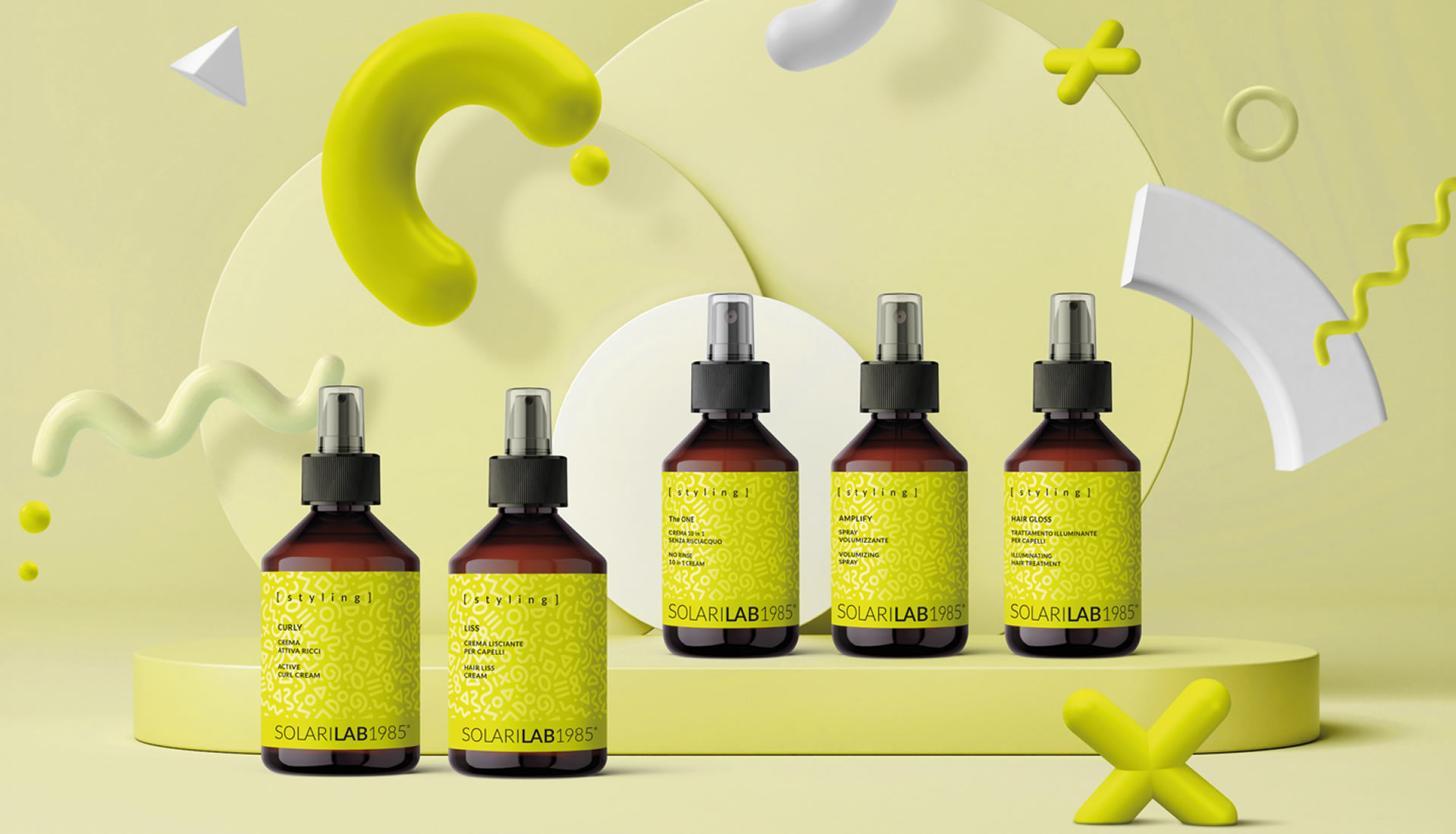 Линия SolariLAB Styling — пять средств для укладки